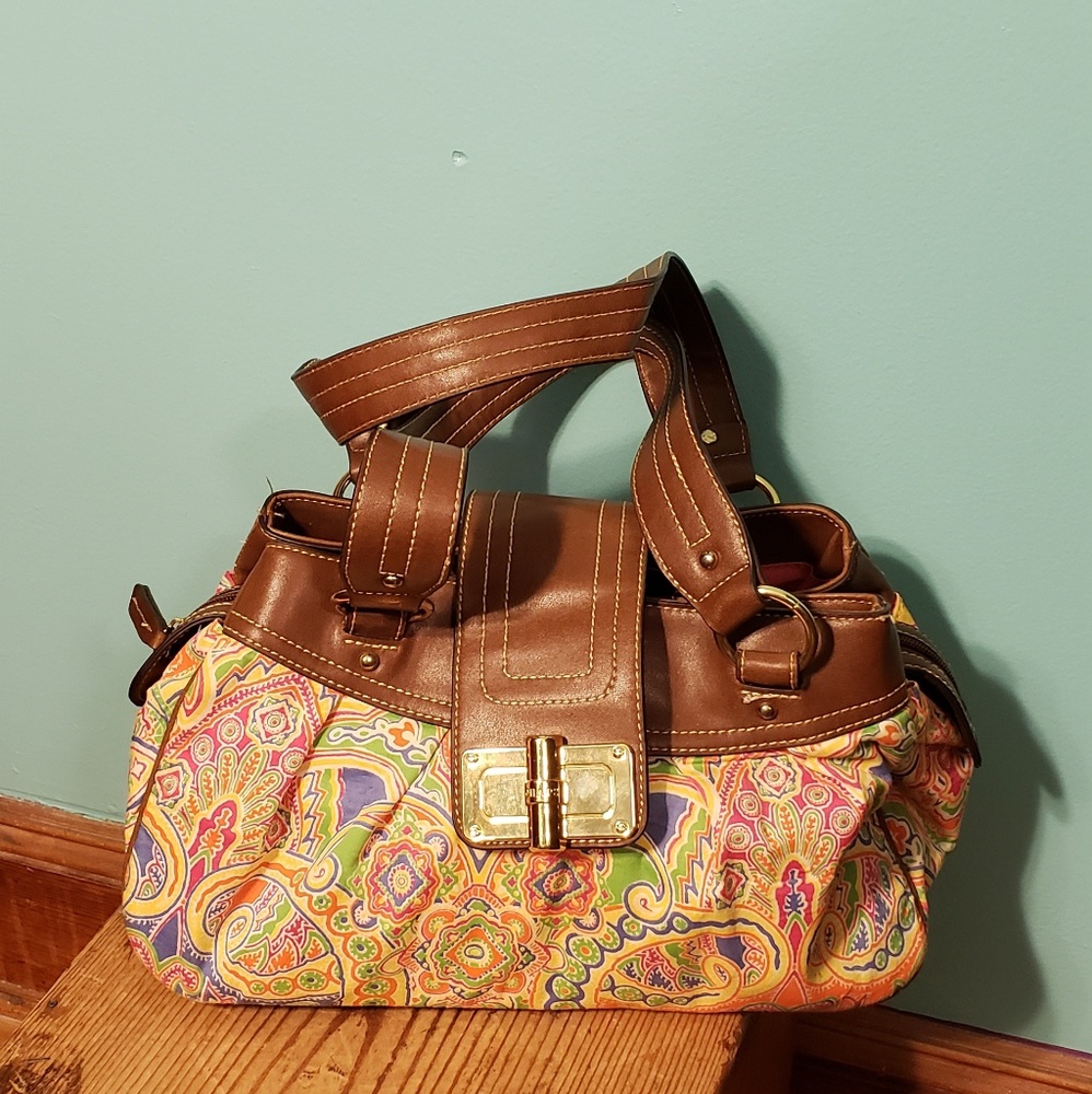 Chaps Paisley Handbag